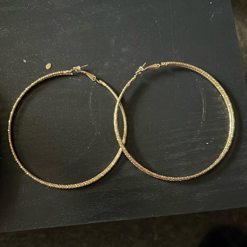 Gold hoops